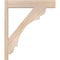 Ekena Millwork Olympic Block Smooth Outlooker, Douglas Fir, 5 1/2"W x 24"D x 28"H OUT06X24X28OLY05SDF - alternate 3